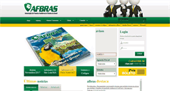 Desktop Screenshot of afbras.org.br